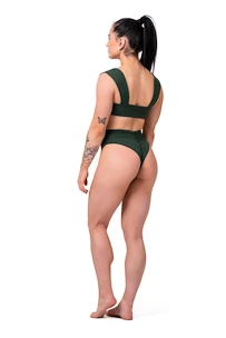 Strój kąpielowy Nebbia  Miami retro bikini - top 553 dark green