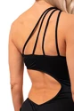 Strój kąpielowy Nebbia  One Shoulder Asymmetrical Monokini 459 Black