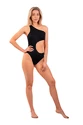 Strój kąpielowy Nebbia  One Shoulder Asymmetrical Monokini 459 Black