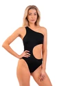 Strój kąpielowy Nebbia  One Shoulder Asymmetrical Monokini 459 Black