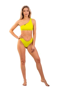 Strój kąpielowy Nebbia  One Shoulder Bandeau Bikini Top 448 Green