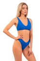 Strój kąpielowy Nebbia  Triangle Bralette Bikini Top with padding 457 Blue