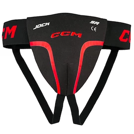 Suspensor CCM Jock Black/Red Senior