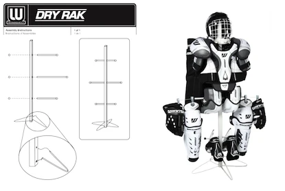 Suszarka do strojów sportowych WinnWell  Dry Rak