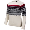 Sweter damski Ulvang  Marius Round Neck Vanilla/Ulang Red XS