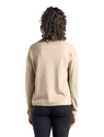 Sweter Icebreaker  Flaxen LS V Sweater Beige