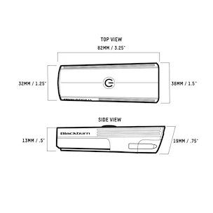 Światło Blackburn  Dayblazer 550 USB-C