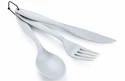 Sztućce GSI  Ring cutlery set 3 pc. silver