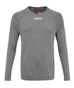 T-shirt kompresyjny CCM  LS Premium Training Tee Dark Grey Heathered Senior