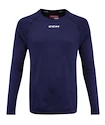 T-shirt kompresyjny CCM  LS Premium Training Tee True Navy Senior