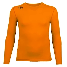 T-shirt kompresyjny Warrior Compression LS Orange Junior