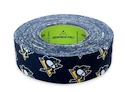 Taśma hokejowa Renfrew  NHL Pittsburg Penguins 24 mm x 18 m