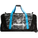 Torba hokejowa na kółkach Warrior  Q20 Camo/Blue Junior