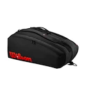 Torba na rakiety Wilson  Clash V3 15PK Racquet Bag Black/Infrared