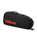 Torba na rakiety Wilson  Clash V3 3PK Racquet Bag Black/Infrared