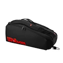 Torba na rakiety Wilson  Clash V3 6PK Racquet Bag Black/Infrared