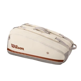 Torba na rakiety Wilson Roland Garros 2025 Super Tour 9PK Cream/Clay