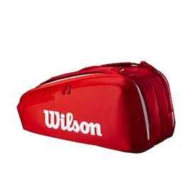 Torba na rakiety Wilson Super Tour Red 9PK 2025