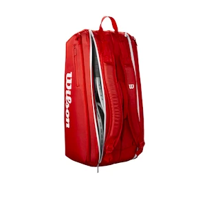 Torba na rakiety Wilson  Super Tour Red 9PK 2025