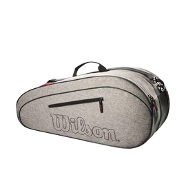 Torba na rakiety Wilson Team 6 PK Heather Grey