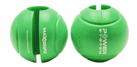 Uchwyty na osi Power System Bar Globe Gripz Green