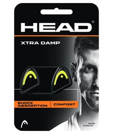 Wibrastop Head Xtra Damp Black/Yellow (2 Pack)