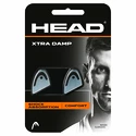 Wibrastop Head  Xtra Damp Transparent Black (2 Pack)