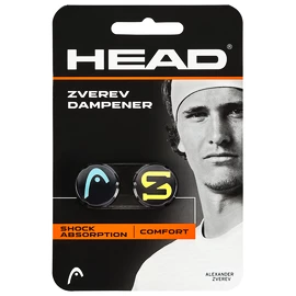 Wibrastop Head Zverev Dampener Blue/Yellow