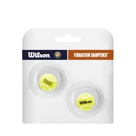 Wibrastop Wilson Tennis Ball 2 Pack Dampener Roland Garros Yellow/Black