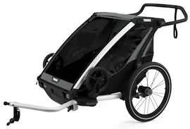 Wózek dziecięcy Thule Chariot Lite double Aluminum/Agave