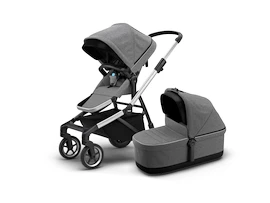 Wózek miejski Thule Sleek Aluminum/Gray Melange