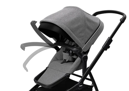 Wózek miejski Thule Sleek Black/Gray Melange