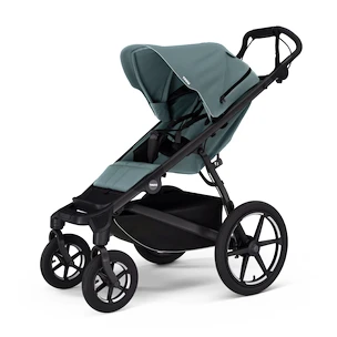 Wózek miejski Thule Urban Glide 4-wheel Mid blue + Pałąk bezpieczeństwa + Osłona przeciwdeszczowa