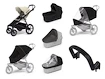 Wózek miejski Thule Urban Glide 4-wheel Soft beige + Bassinet Black SET 7in1