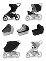 Wózek sportowy Thule Urban Glide 3 Black + Bassinet Black SET 7in1