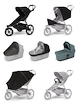 Wózek sportowy Thule Urban Glide 3 Black + Bassinet Mid blue SET 7in1