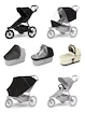 Wózek sportowy Thule Urban Glide 3 Black + Bassinet Soft beige SET 7in1