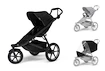 Wózek sportowy Thule Urban Glide 3 Black + Pałąk bezpieczeństwa + Osłona przeciwdeszczowa