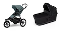 Wózek sportowy Thule Urban Glide 3 Mid blue + Bassinet Black