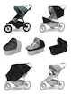 Wózek sportowy Thule Urban Glide 3 Mid blue + Bassinet Black SET 7in1